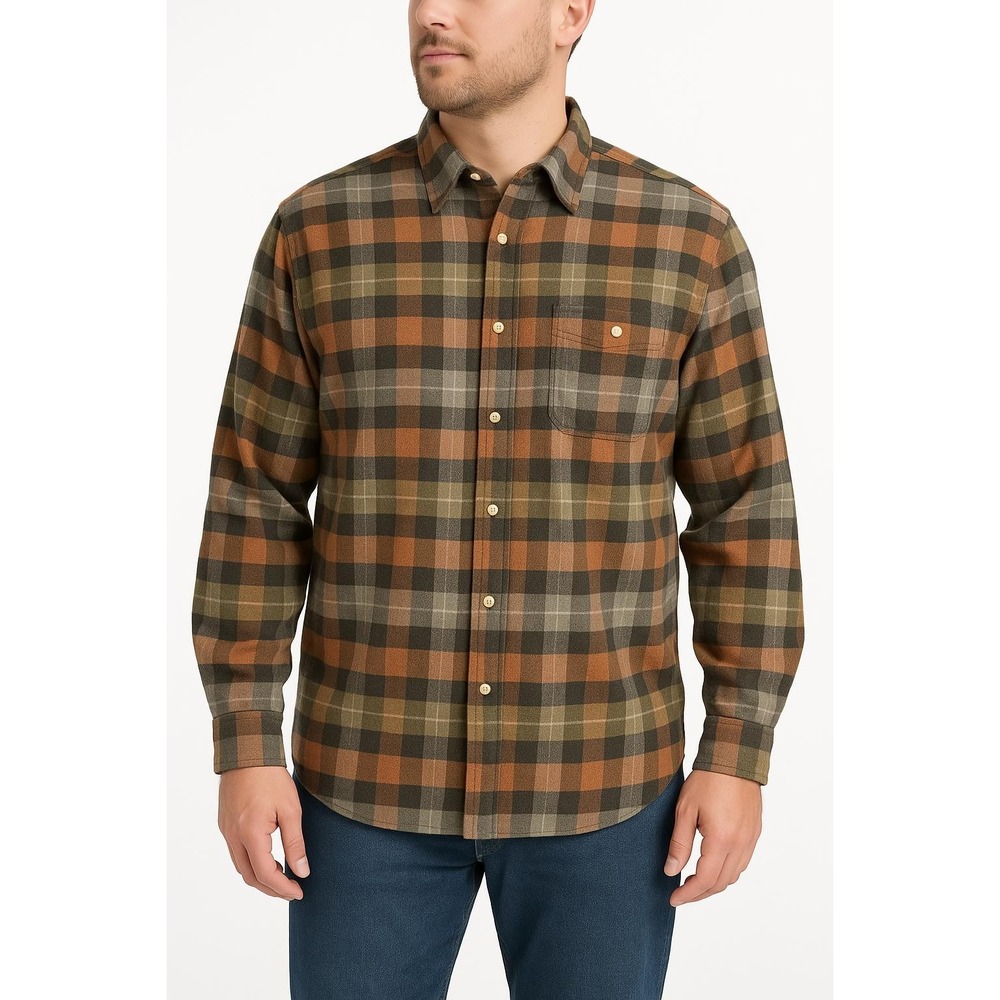 Pendleton Shirt Mens XXL‎ Multicolor Flannel Plaid Mason Button Up Collared
